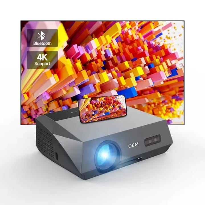 A10Q 4K Ultra HD Portable LED Projector – OEM/ODM Home Theater Beamer