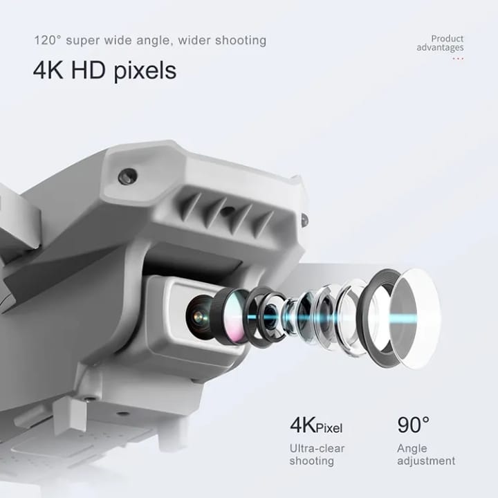 4K Brushless GPS Drone with 1080p Camera – Long Range 5G Quadcopter for Adults