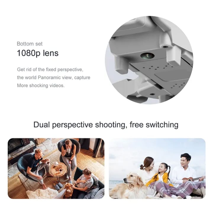 4K Brushless GPS Drone with 1080p Camera – Long Range 5G Quadcopter for Adults