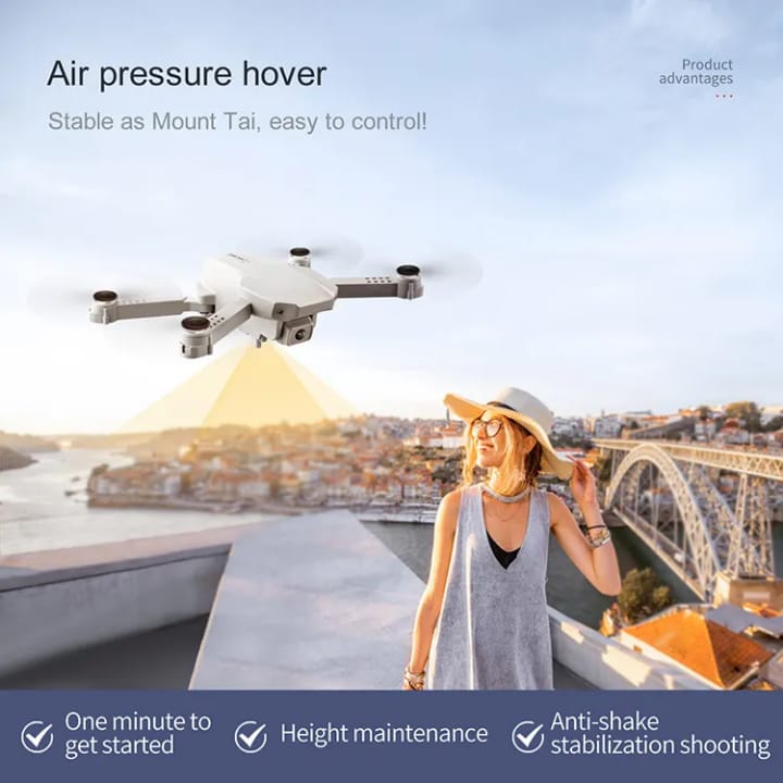 4K Brushless GPS Drone with 1080p Camera – Long Range 5G Quadcopter for Adults