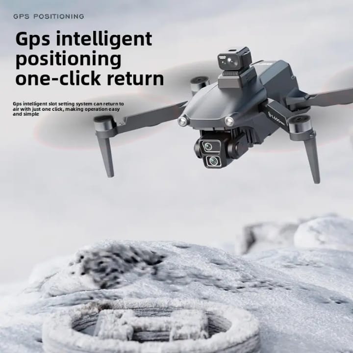 L600-1 PRO 4K GPS Drone with Obstacle Avoidance, Dual Cameras & 4.5" LCD Controller – Long-Range Foldable Quadcopter