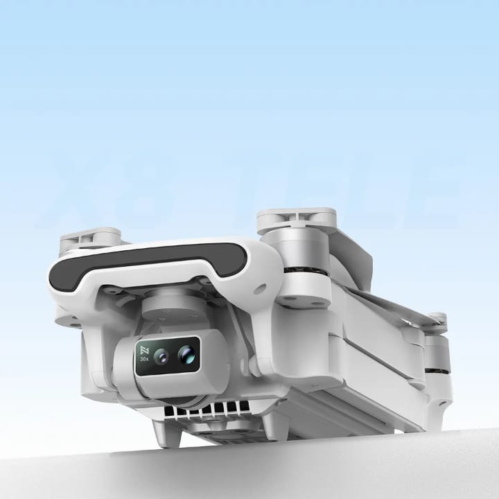 FIMI X8 TELE Long-Range Drone – 30X Hybrid Zoom, 4K AI Night Video, GPS & Timelapse