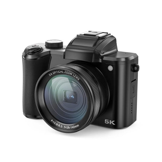 Sonida 5K Touchscreen Vlogging Camera – 3.2" Mirrorless 4K Digital Cam with Flip Screen